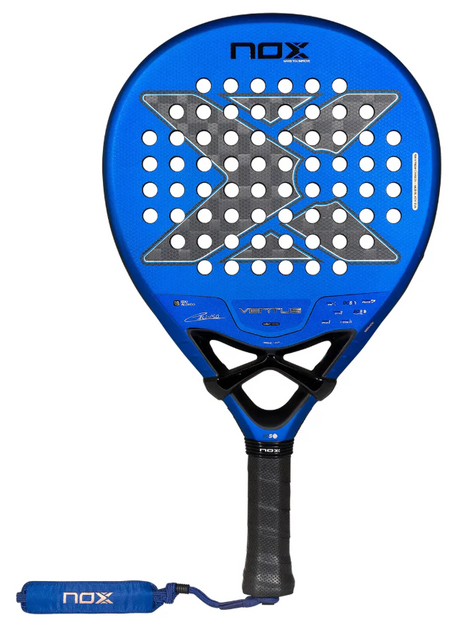 Падел ракета NOX Ventus Hybrid 12K Xtrem 2027 на Edu Alonso с капковидна форма за професионални играчи