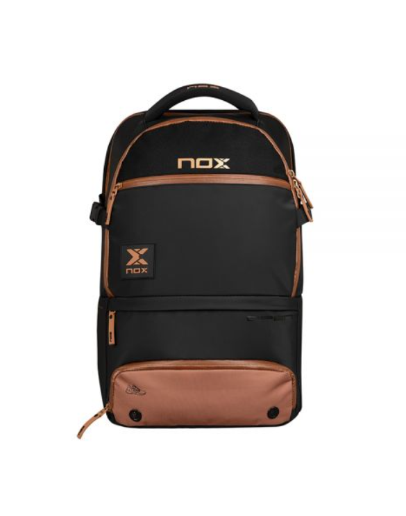 Nox Luxury Open Series Black Brown Backpack