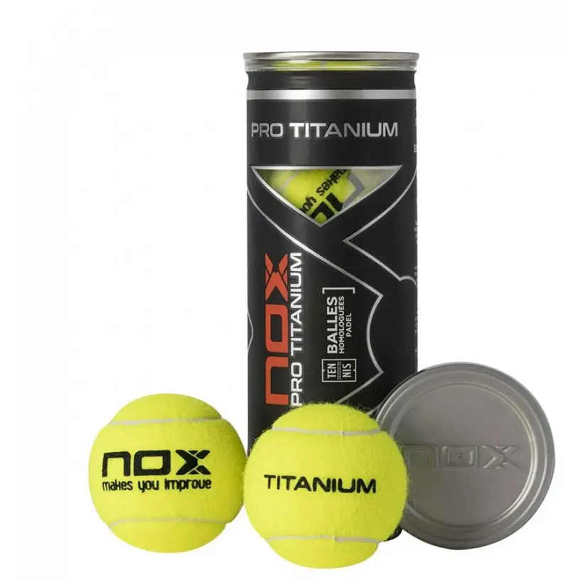 Nox Pro Titanium 3-Ball - Padel One