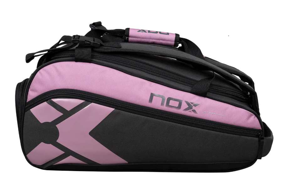 Nox Street Series Grey Pink padel bag