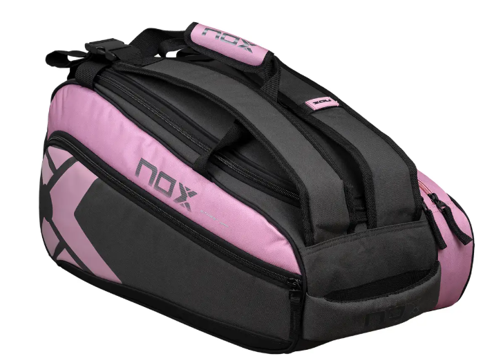 Nox Street Series Grey Pink padel racket bag