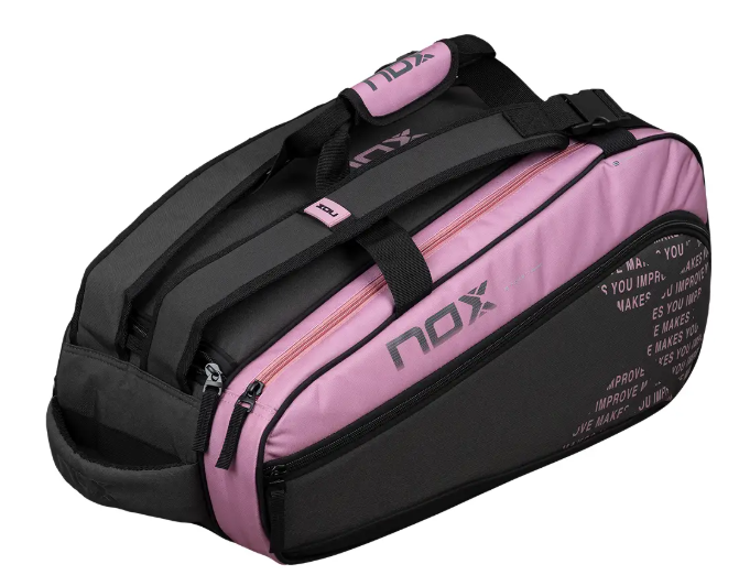 Nox Street Series racket bag Grey Pink