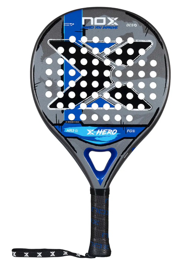 Nox X-Hero Blue 2026 padel racket