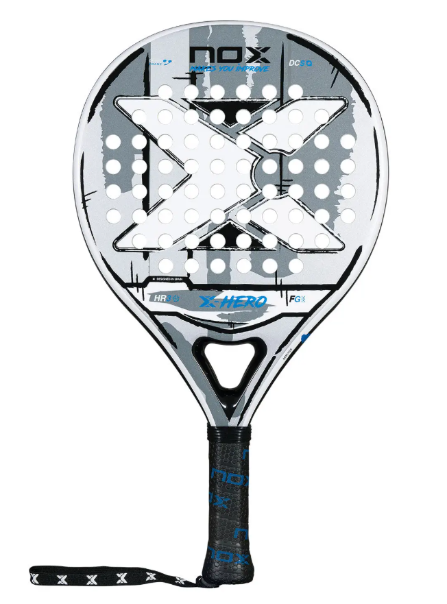 Nox X-Hero White 2026 padel racket