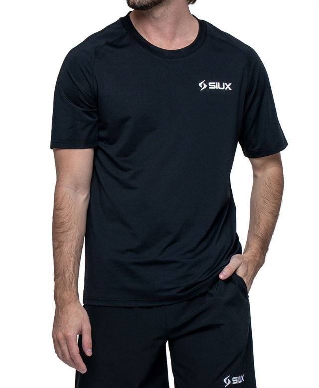 Siux Match 26 Black padel t-shirt