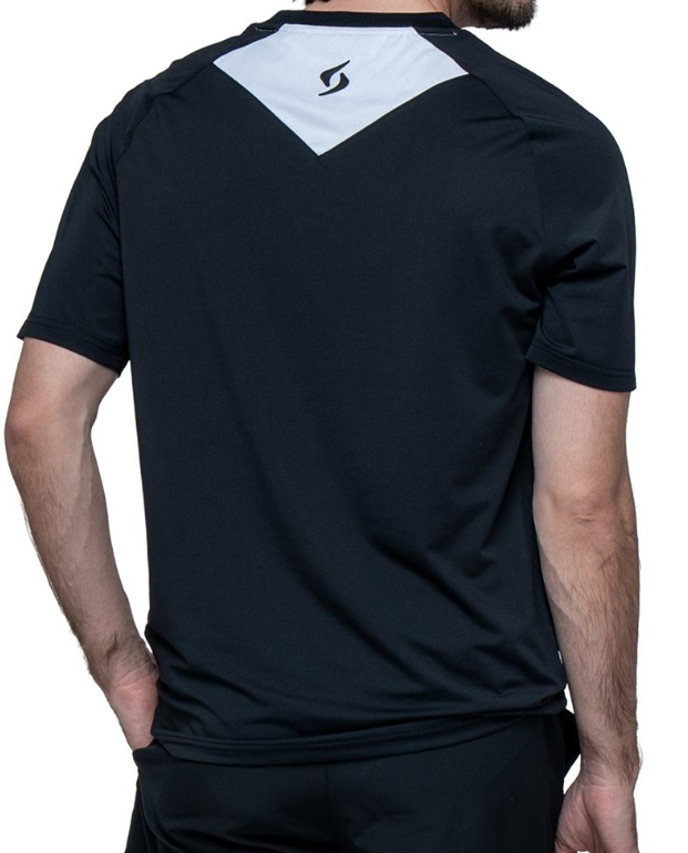 Siux Match 26 Black sports shirt