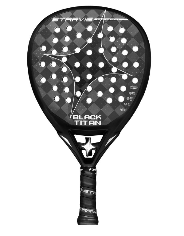 Starvie Black Titan Padel Racket - Padel One