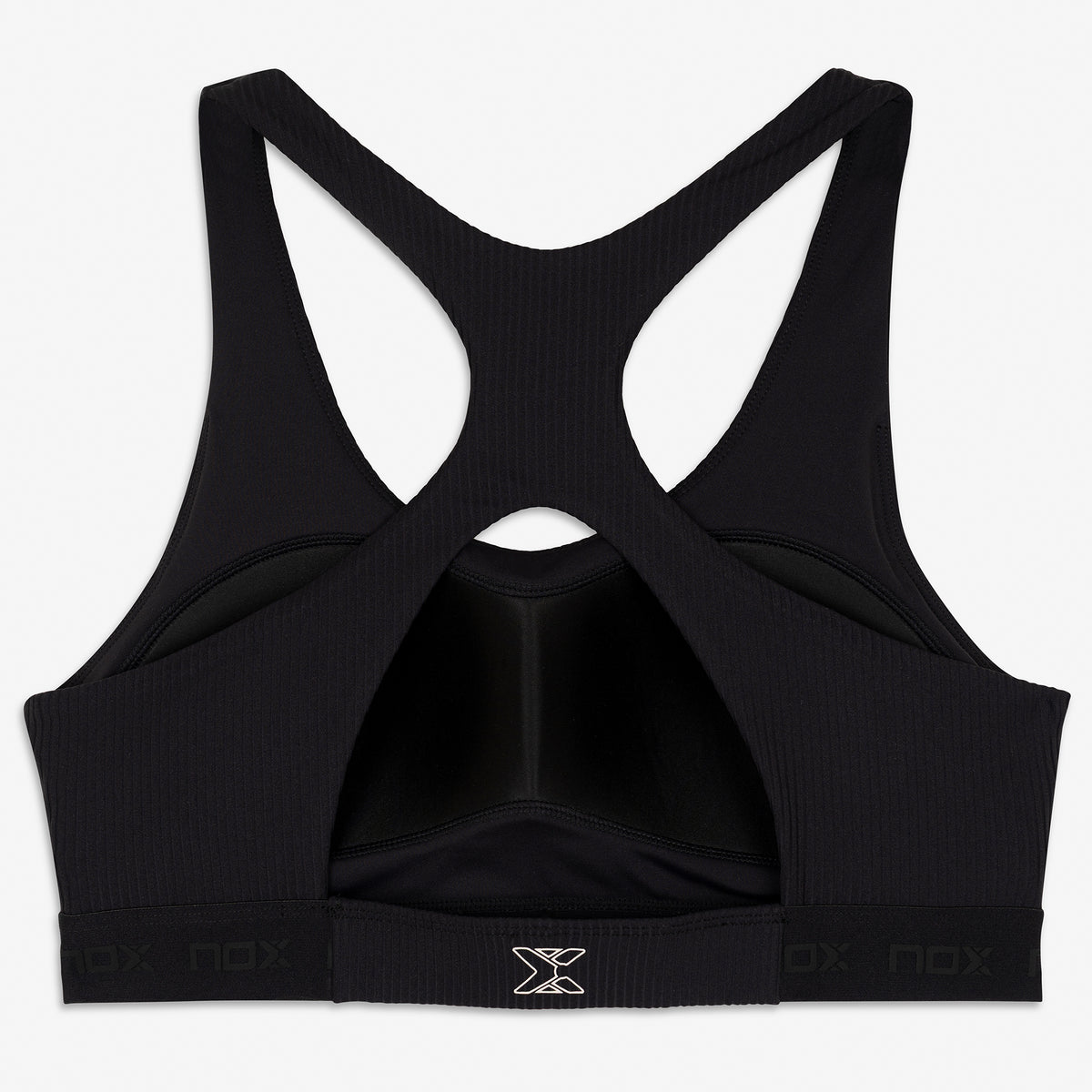 Дамски спортен сутиен Nox Pro Jet Black – изглед 2