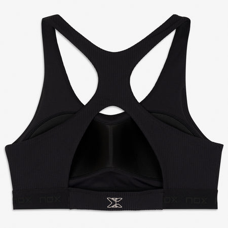Дамски спортен сутиен Nox Pro Jet Black – изглед 2