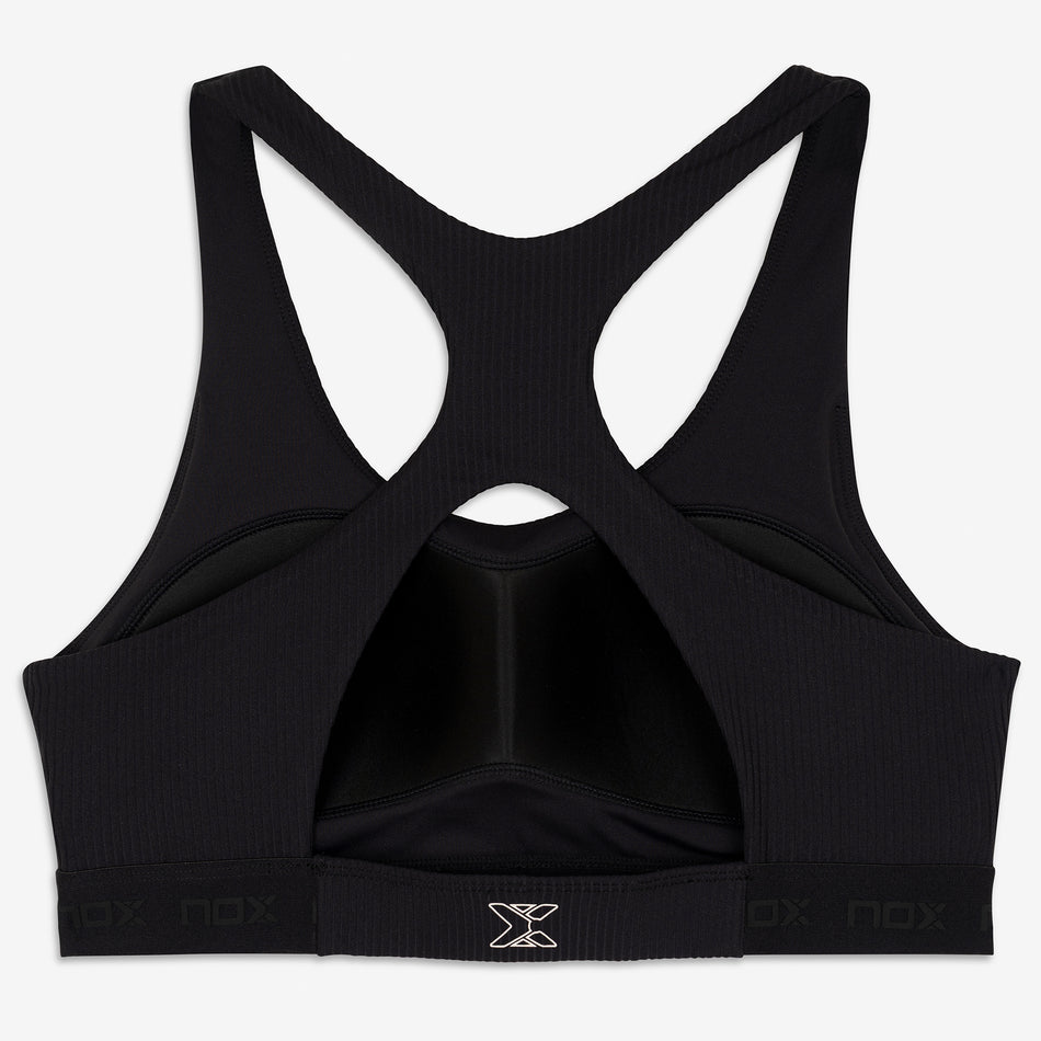 Дамски спортен сутиен Nox Pro Jet Black – изглед 2