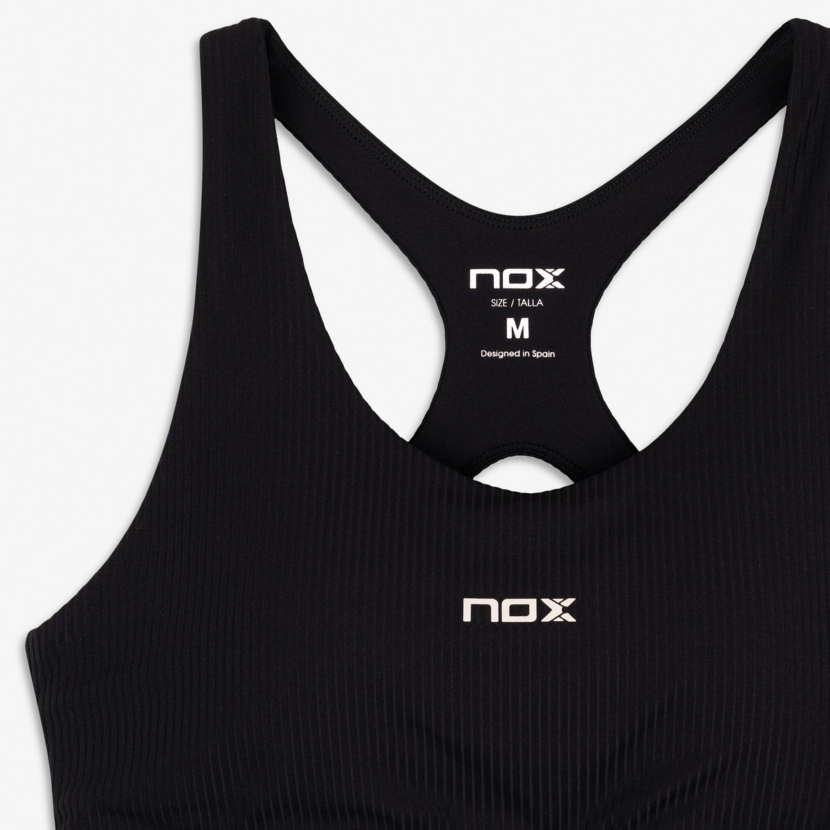 Дамски спортен сутиен Nox Pro Jet Black – изглед 3