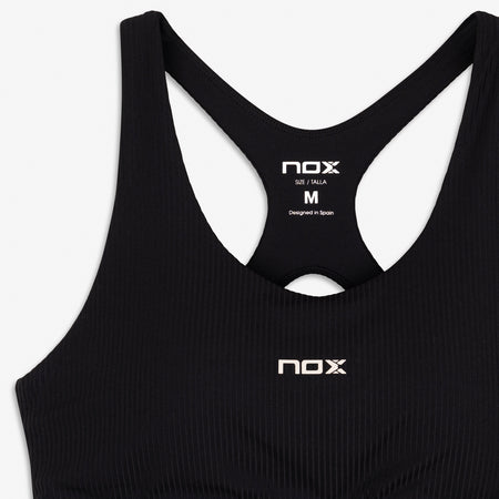 Дамски спортен сутиен Nox Pro Jet Black – изглед 3