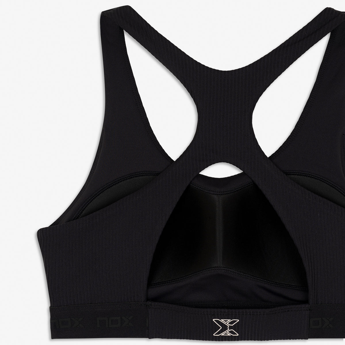 Дамски спортен сутиен Nox Pro Jet Black – изглед 4