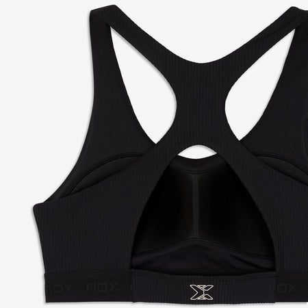 Дамски спортен сутиен Nox Pro Jet Black – изглед 4