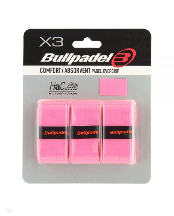 Падел overgrip Bullpadel Rosa Fluor