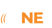 white logo padel one